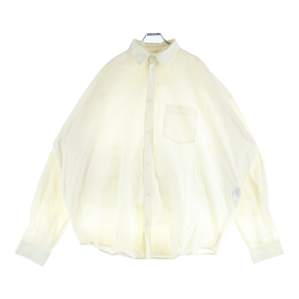 Z.VARGAS ザックバルガス コットン オーバーサイズ 長袖シャツ ホワイト拍卖