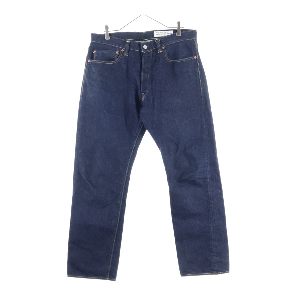 BONCOURA ボンクラ XX MODEL ボタンフライ ストレート セルビッジ デニムパンツ ジーンズ インディゴ拍卖