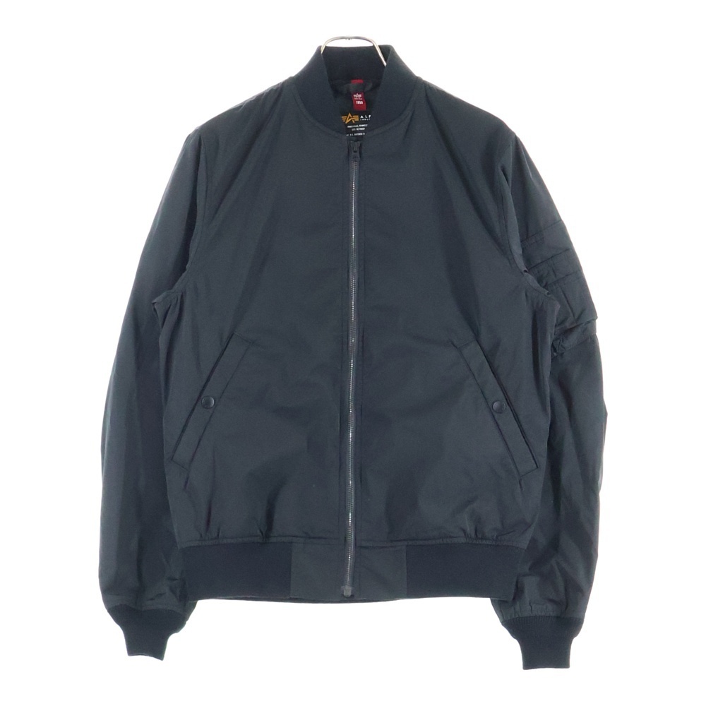 ALPHA INDUSTRIES アルファ インダストリーズ MA-1 フライトジャケット ブラック拍卖