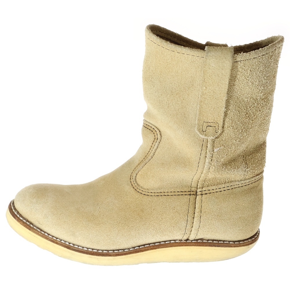 RED WING レッド ウイング 8168 PECOS BOOTS ぺコス スエード ワークブーツ ベージュ拍卖