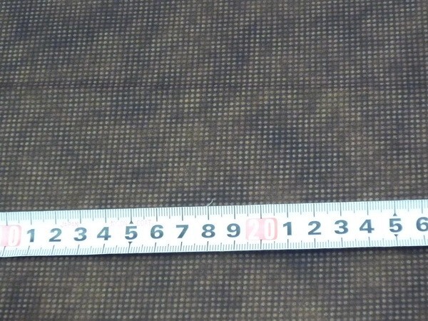 100*90★茶色・ムラ・ぼかし・??柄の・ハギレ・生地・布★0502-82拍卖