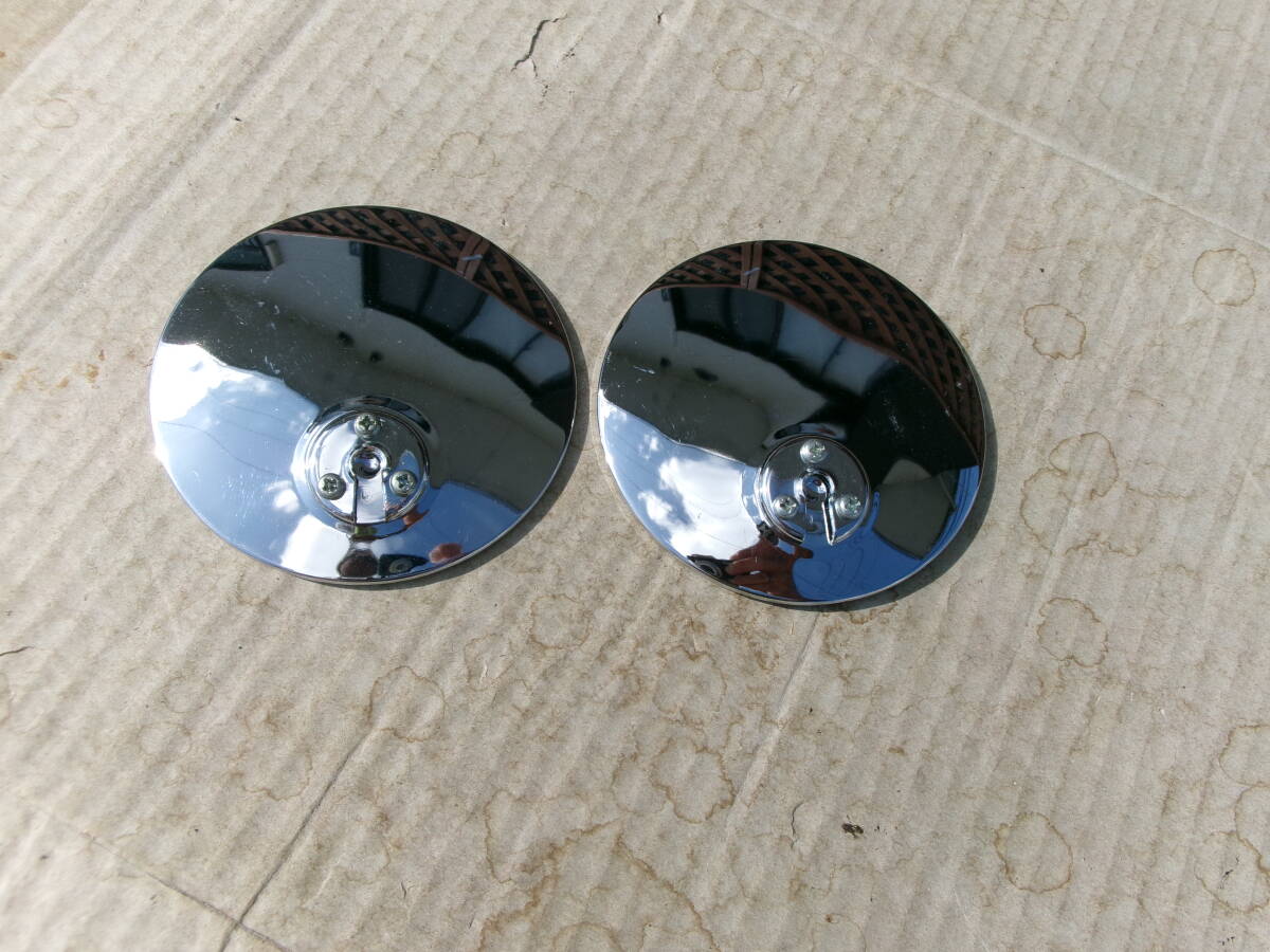 当時物、旧車、マツダ、ポーターキャブ、丸型11㎝ミラー2枚セット拍卖