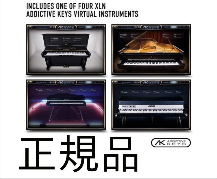 定番ピアノ音源 XLN Audio Addictive Keys 未使用 DTM ボカロ 拍卖