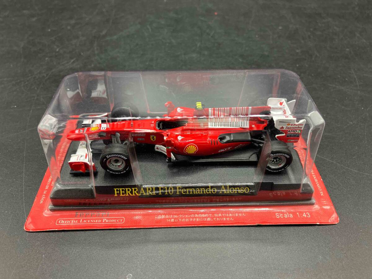 アシェット 公式フェラーリF1コレクション Ferrari F10 Fernando Alonso 1/43スケール ミニカー FERRARI拍卖