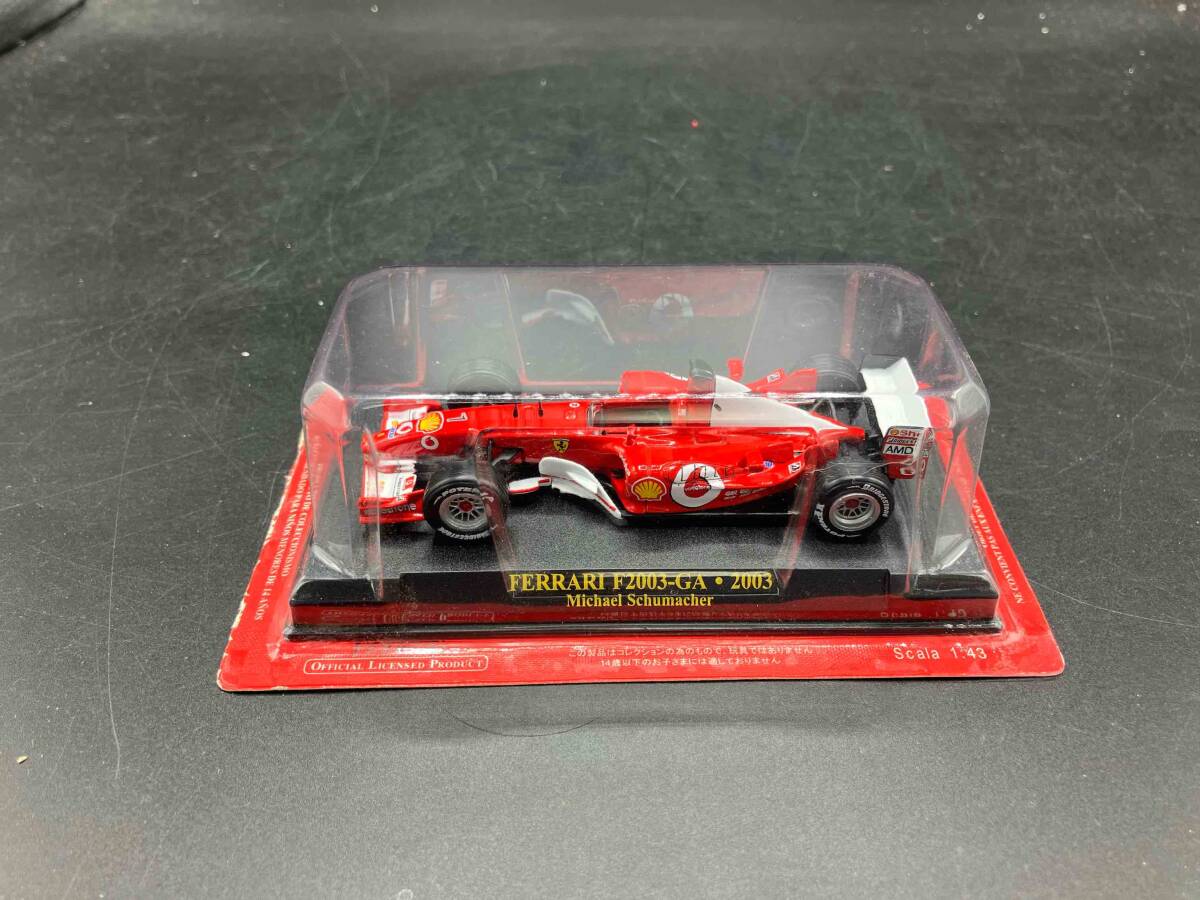 アシェット1/43 フェラーリF1コレクション F2003-GA ミハエルシ ューマッハ拍卖
