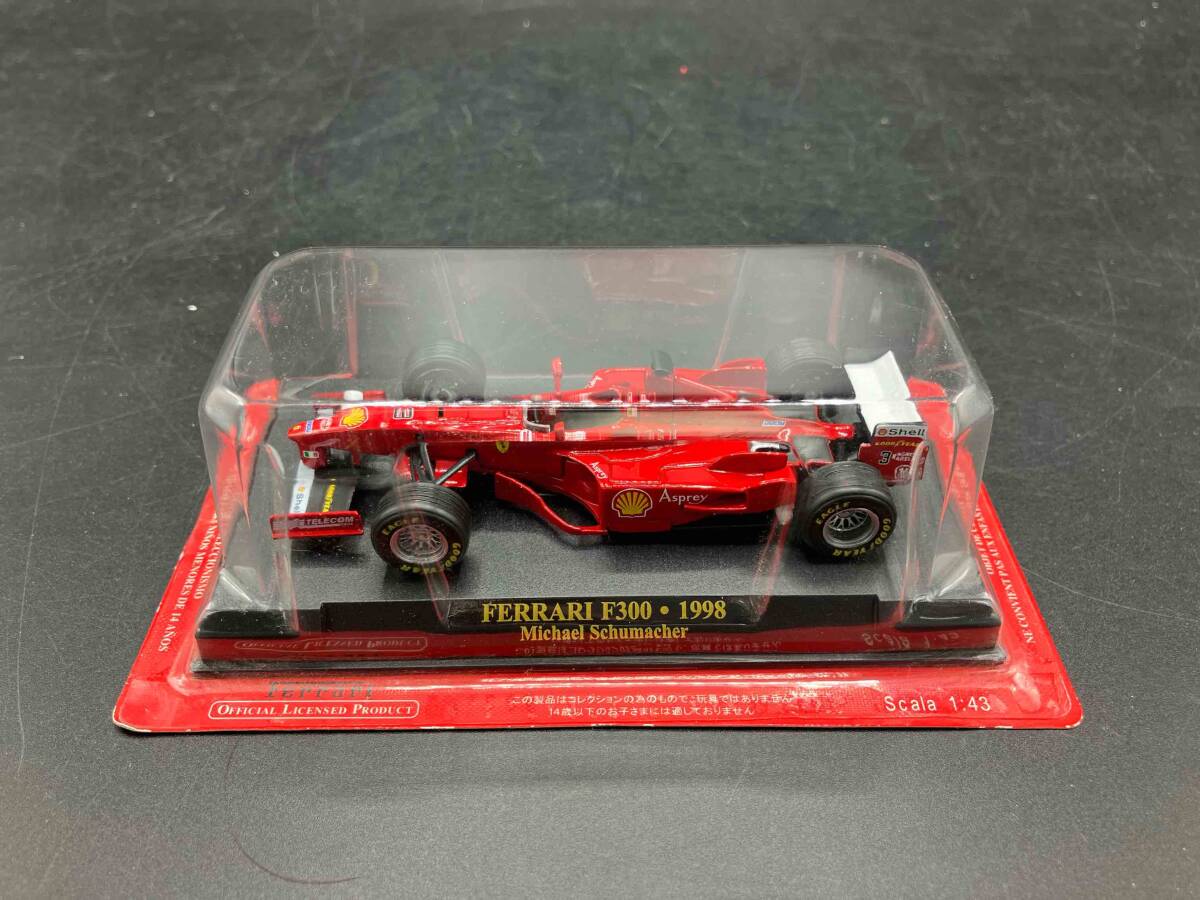 アシェット 公式フェラーリF1コレクション Ferrari F300・1998 Michael Schumacher 1/43スケール ミニカー拍卖