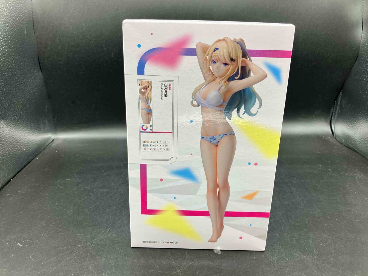 白河月愛 経験済みなキミと、経験ゼロなオレが、お付き合いする話。 1/7 フィギュア プライズ エルココ拍卖