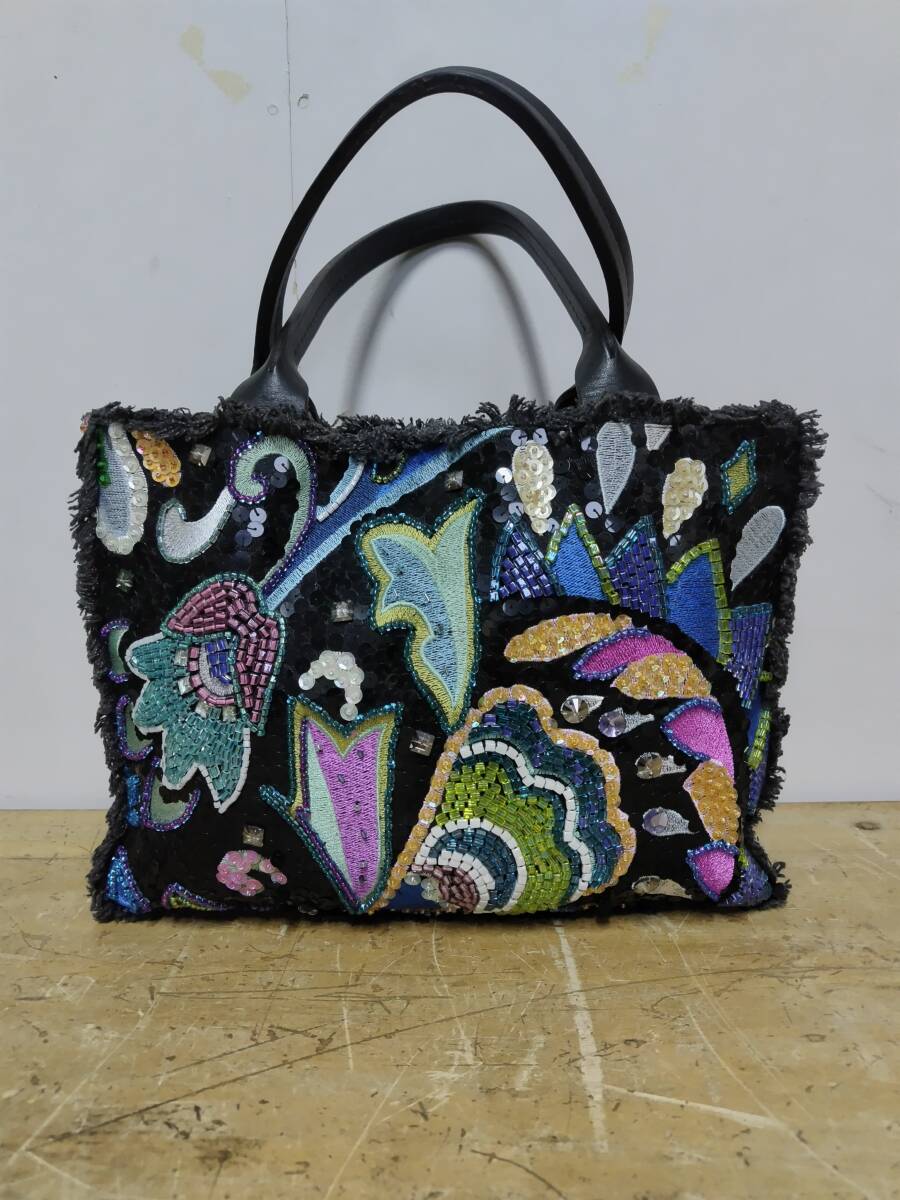 EPOCA スパンコール ハンドバッグ拍卖