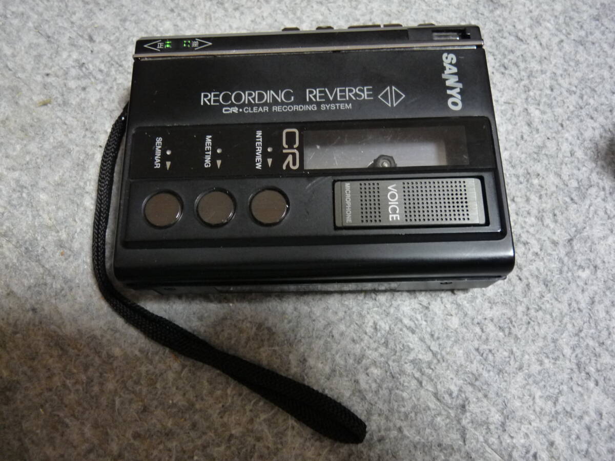 ★☆激レア商品 SANYO サンヨー ポータブル カセットレコーダー MR-R9 テープレコーダー プレーヤー 電源確認済み 送料無料☆★拍卖