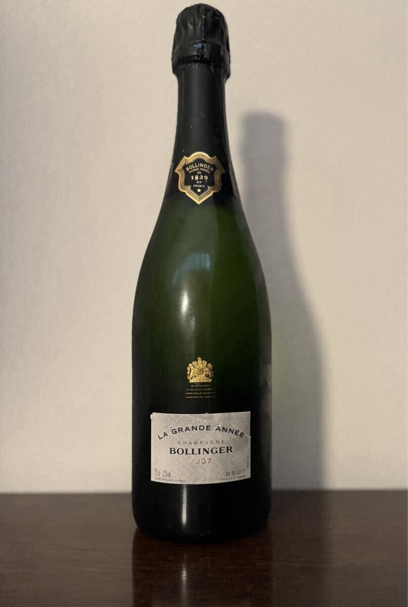 Champagne Bollinger La Grande Annee 2007 750ml ボランジェ シャンパーニュ シャンパン拍卖