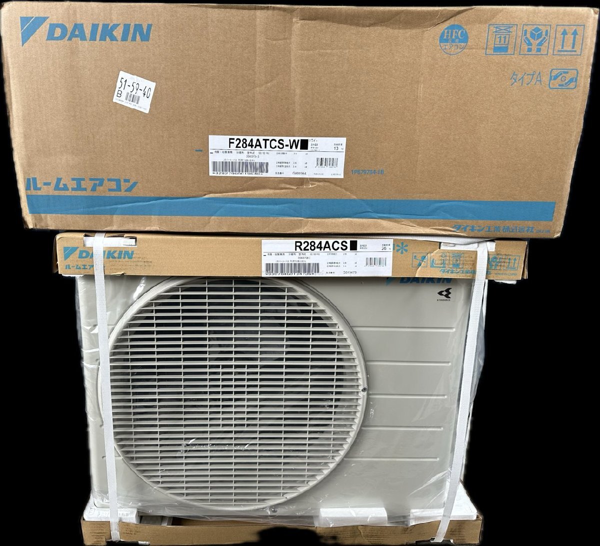 1円★未使用 DAIKIN(ダイキン) ルームエアコン CXシリーズ S284ATCS-W 10畳程度  送料無料【4573535328278】拍卖