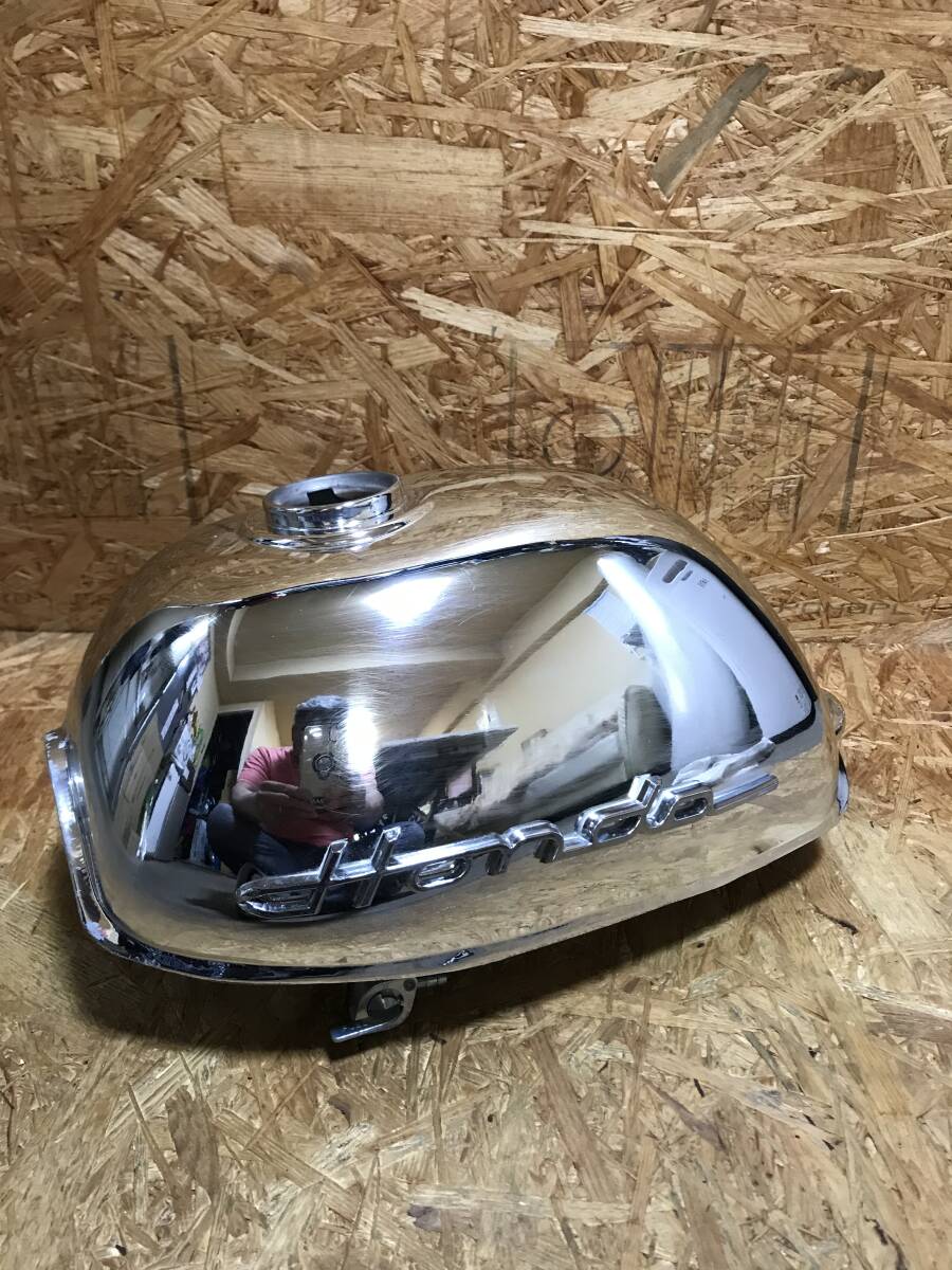 ホンダ モンキー ホンダロゴメッキタンク コック付き 4L 5L AB27 Z50J  未使用品拍卖