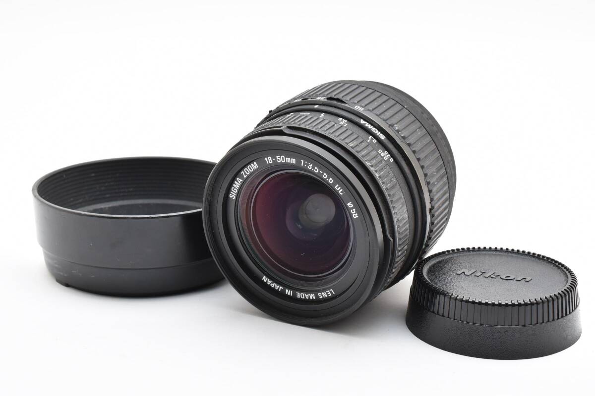 ★ SIGMA シグマ 18-50mm f3.5-5.6 ニコン DC ズームレンズ #5_89拍卖
