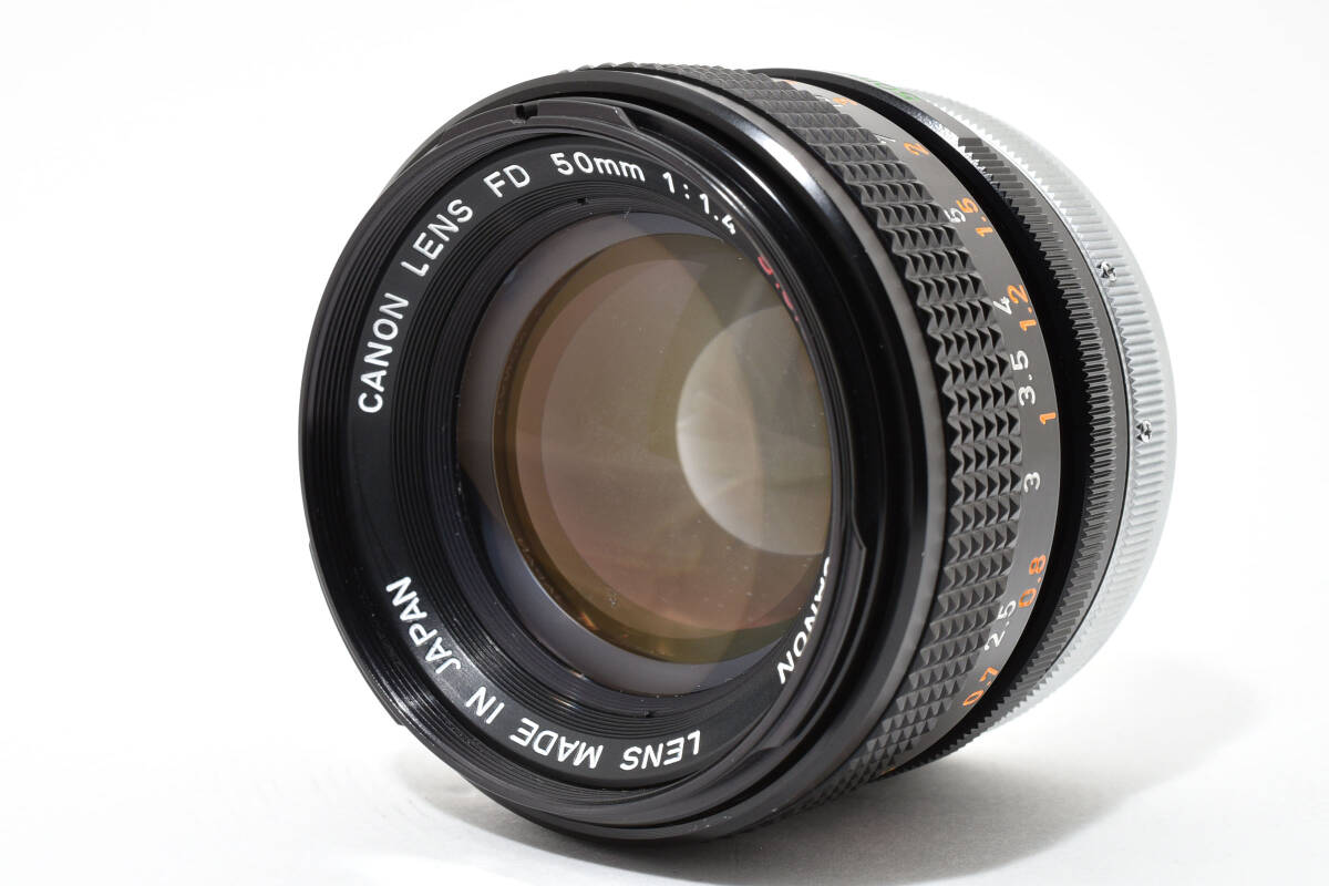 ★良品★ Canon キャノン FD 50mm F1.4 S.S.C. SSC 単焦点レンズ マニュアルレンズ オールドレンズ #66_125拍卖