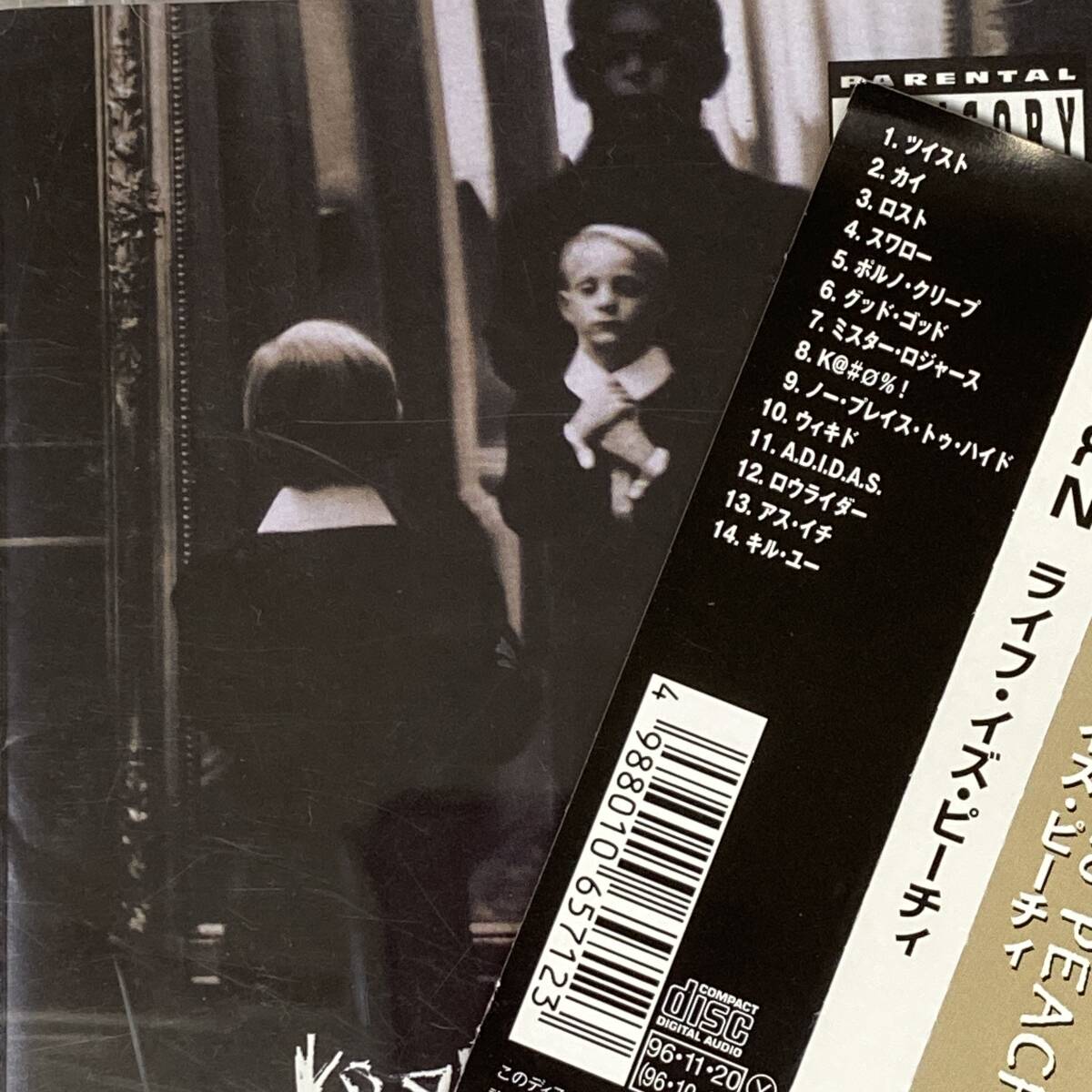 PR6761 CD *KORN* LIFE IS PEACHY 帯付拍卖
