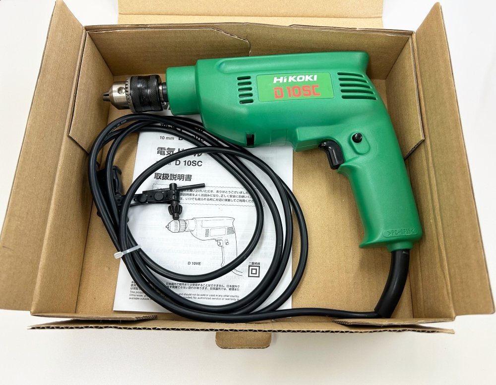 HiKOKI(ハイコーキ) 電気ドリル D10SC 中古拍卖