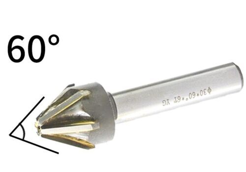 60度 直径 16mm 超硬チップ 面取りカッター フライス拍卖