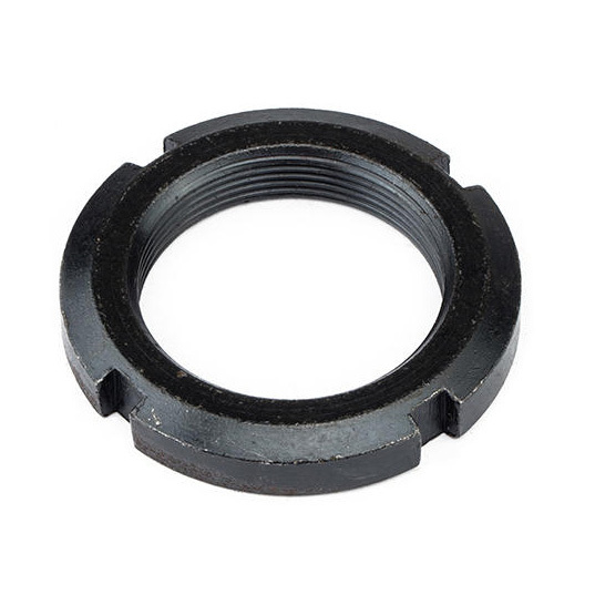 M55 x 2.0 右ねじ 1個入 スチール 溝付き丸ナット拍卖