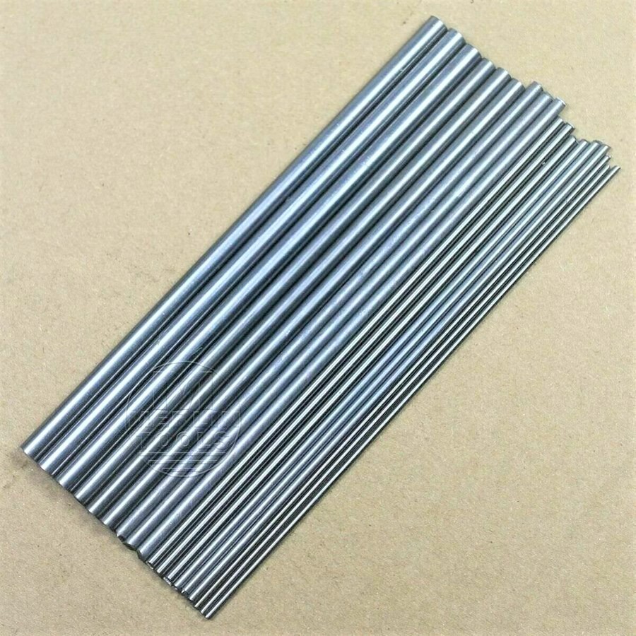 時計の針や巻き芯等のパーツ 未硬化鋼 全長130mm 直径6種計18本入り拍卖