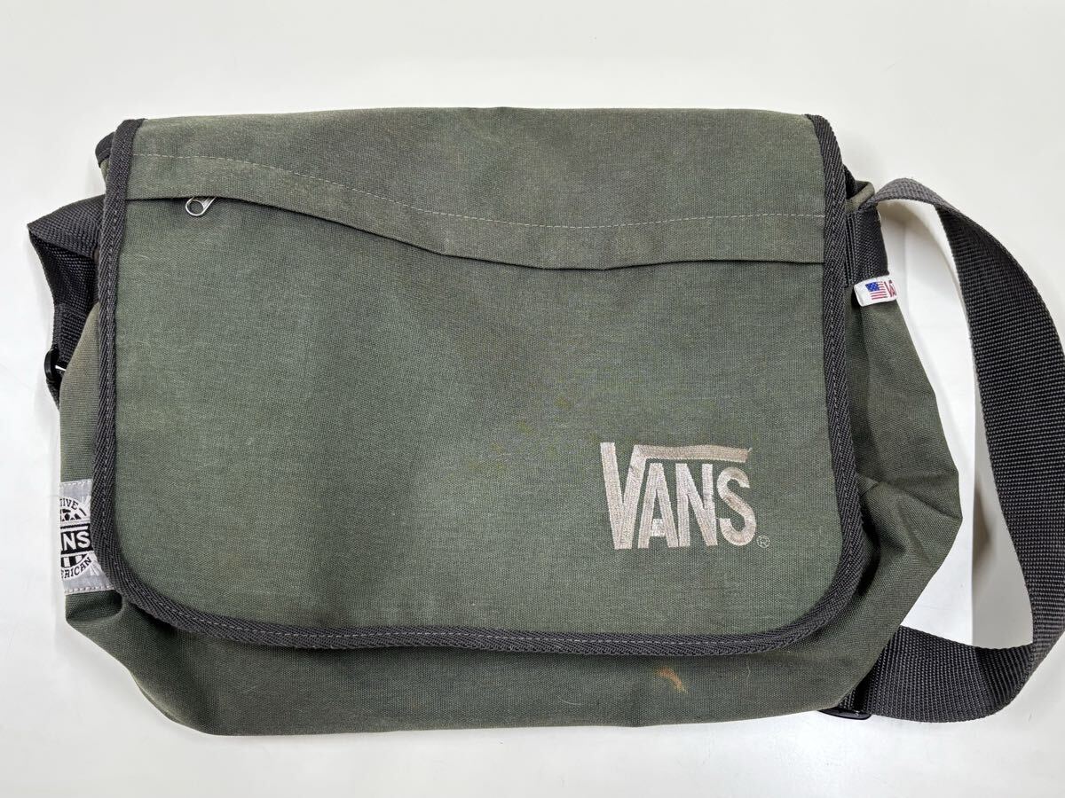 ☆希少品★VANS★ショルダーバッグ★アメカジ★ビンテージ★ポストマン★帆布★布製★当時物★中古品☆拍卖