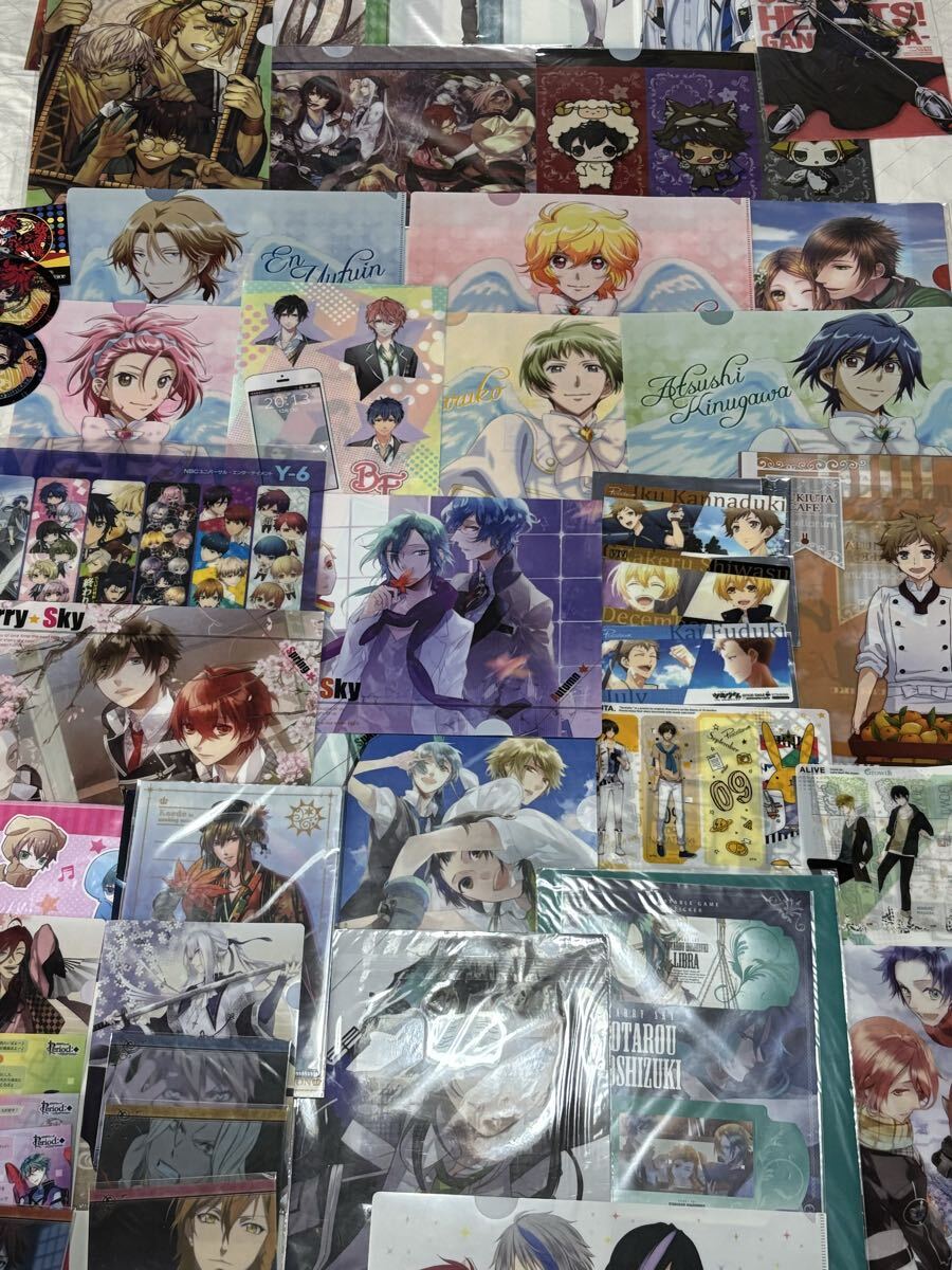 【ジャンク】 女性向け★クリアファイル 等 スタスカ コドリア 剣が君 美男高校 ツキウタ マジキュン 神々の悪戯 ダンデビ マジフォー拍卖