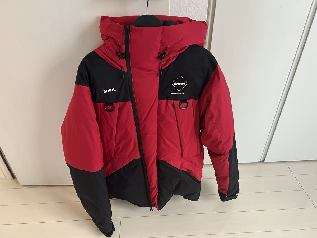 F.C.Real Bristol DOWN BENCH PARKA ダウンジャケット ブリストル f.c,r.b ベンチパーカ  M バルトロライトジャケット拍卖
