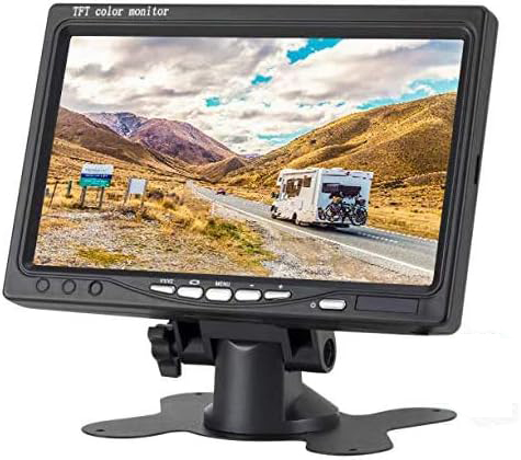 期間限定セール 7インチオンダッシュ液晶モニター12V~24対応 リモコン切替可能 バックカメラ 映像2系統入力 ヘッドレストモニター拍卖