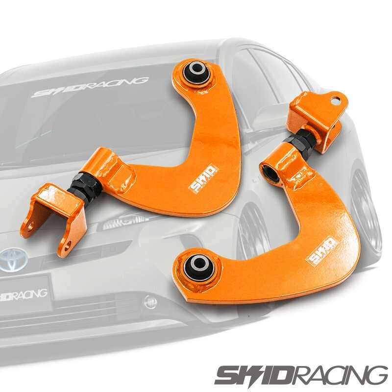 車検OK 鬼キャン 50 プリウス アッパーアーム 改良版 キャンバー リア カローラ C-HR ZVW50 E210 ZYX50 ZYX10 スキッドレーシング :13 D2拍卖