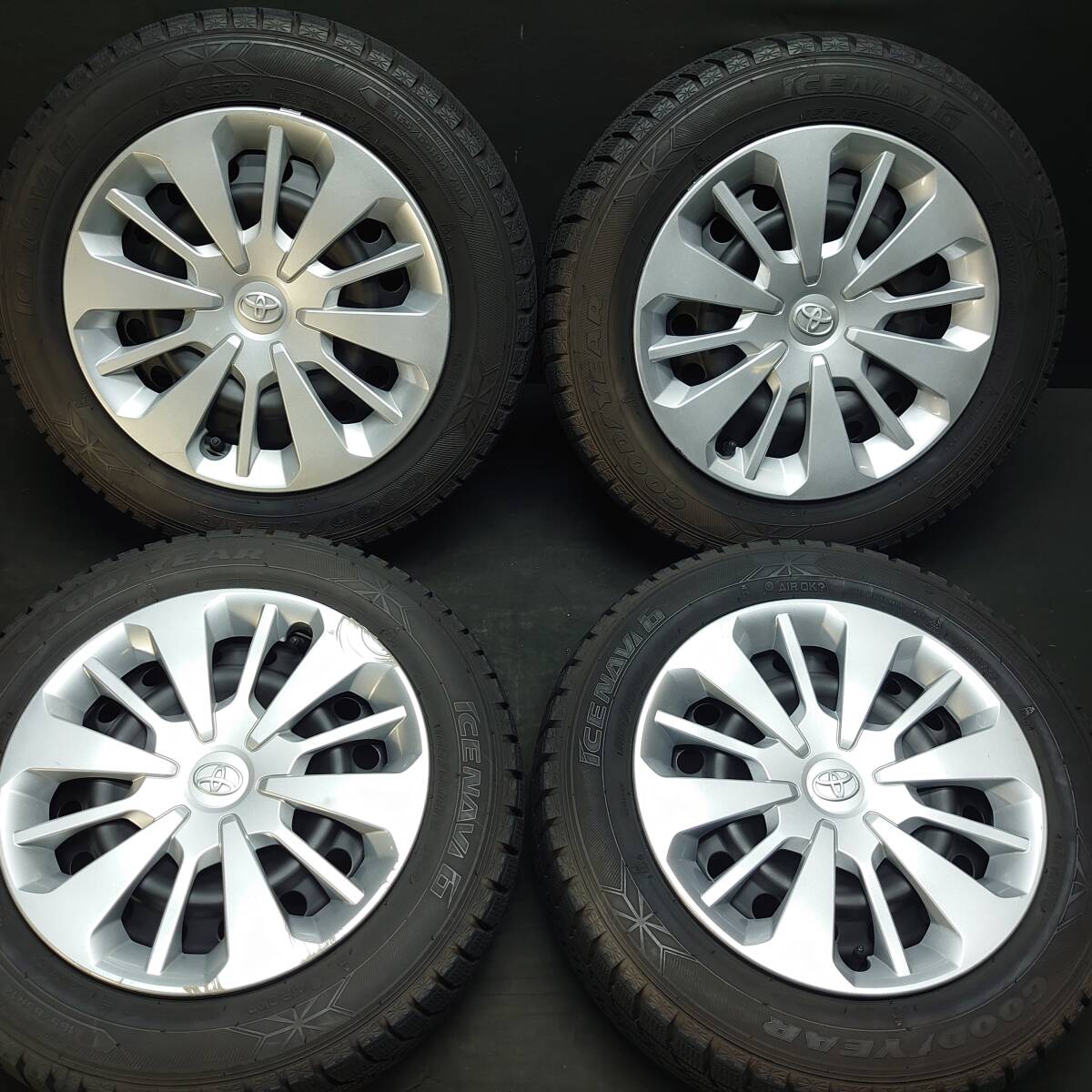 ★☆ トヨタ純正 グッドイヤー 165/65R14 タンク デュエット パッソ ルーミー PCD100/+35 #24890 ☆★拍卖