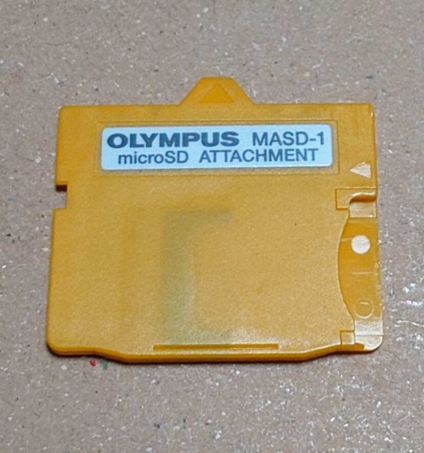 OLYMPUS microSD アタッチメント MASD-1拍卖