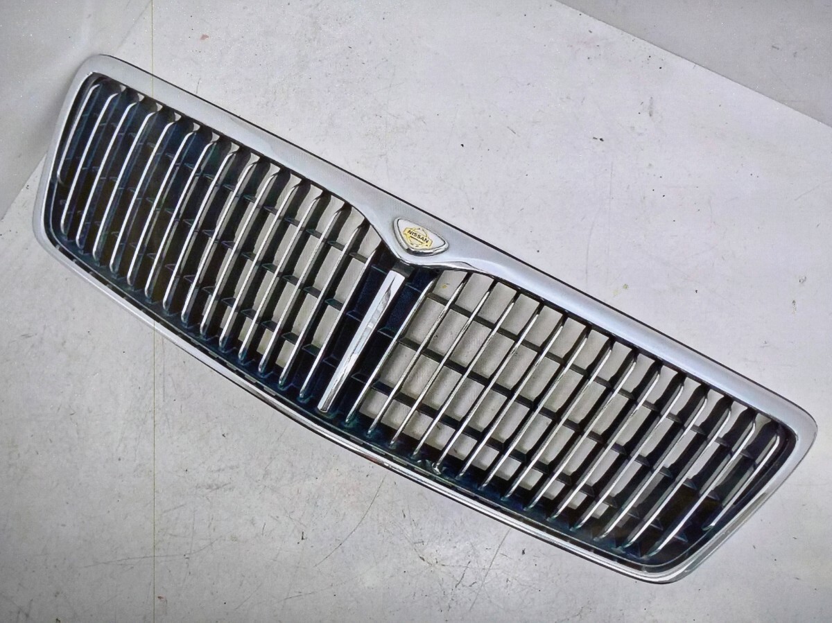 JDM 日産 シーマ Q45 Y33 オプション フロントグリル 純正 No.3879拍卖