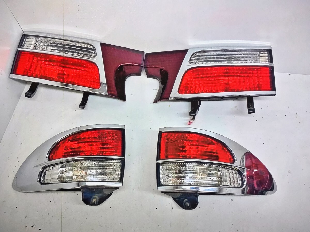 トヨタ エスティマ MCR30W テールライト クロム 希少 純正 No.8552拍卖