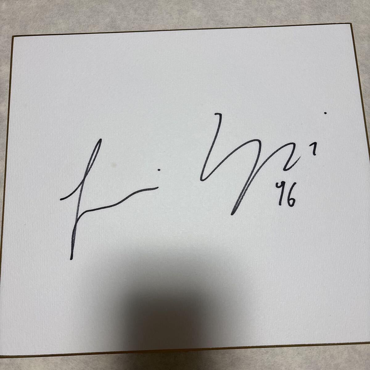 ジョバンニ.ラバッジ ミナルディF1ドライバー サイン色紙拍卖