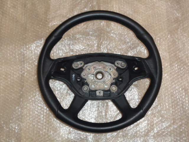 綺麗 メルセデスベンツ AMG純正 W221 S65 前期 レザー ステアリング W216 C216 CL63 CL65 S63 BENZ拍卖