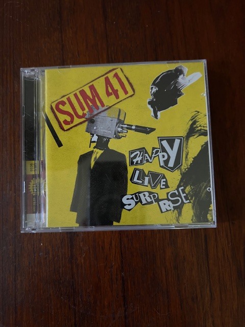 SUM 41 国内盤 CD+DVD SUM 41ライブ・ベスト Happy Live Surprise ハッピー・ライブ・サプライズ拍卖