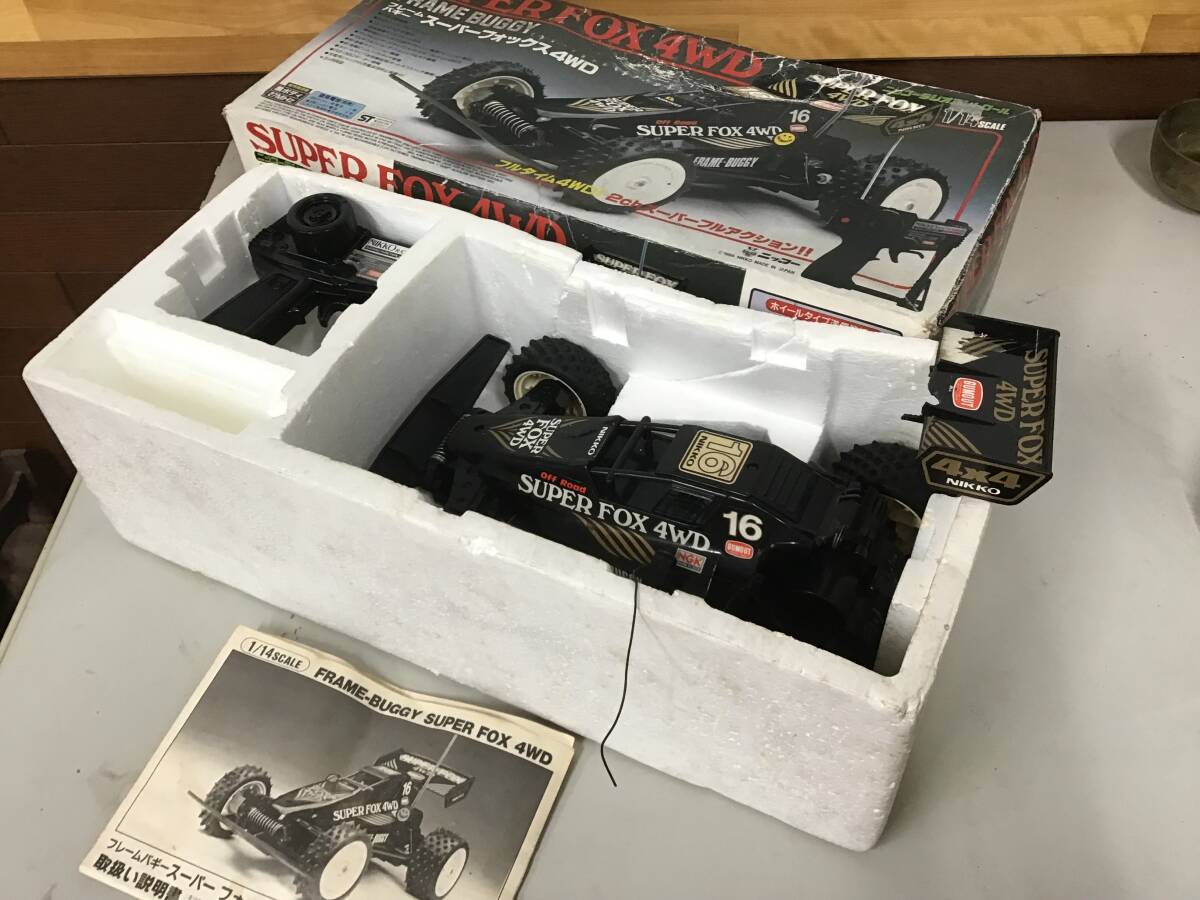ニッコー ラジコン スパーフォックス4WD ジャンク 部品取り拍卖