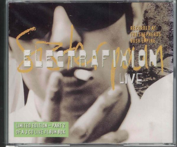 3枚組限定CD◆エレクトラフィクション Electrafixion / Sister Pain LIVE★同梱歓迎!ケース新品!Echo & The Bunnymen拍卖