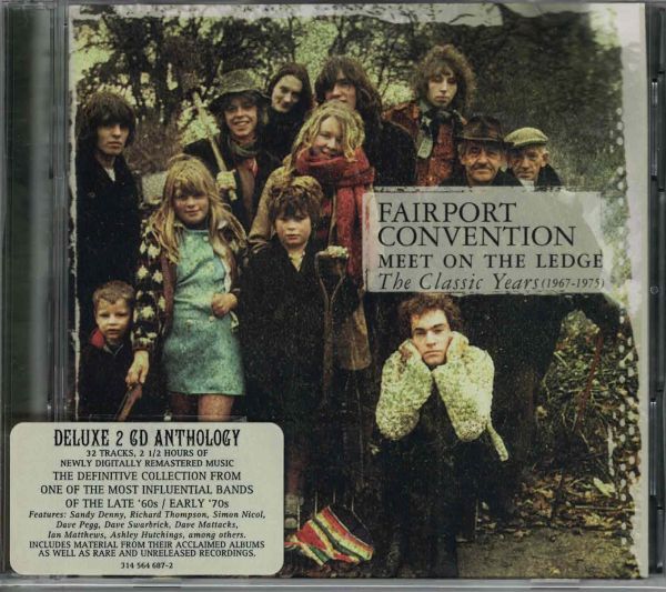 2枚組CD◆フェアポート・コンベンション/Meet on the Ledge:The Classic Years (1967-1975)★同梱歓迎!ケース新品!Fairport Convention拍卖