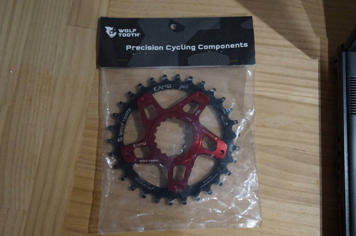 WOLF TOOTH 30T -9mmオフセット フロントシングル化などに 7075-T6 DROP STOP拍卖