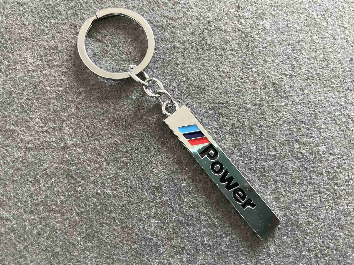 BMW ///POWER 210番 キーホルダー オシャレ キーリング メンズ レディース兼用 高級感 車鍵アクセサリー拍卖