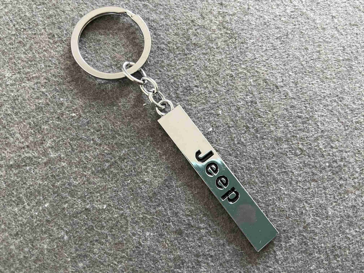 ジープ JEEP 229番 キーホルダー オシャレ キーリング メンズ レディース兼用 高級感 車鍵アクセサリー拍卖