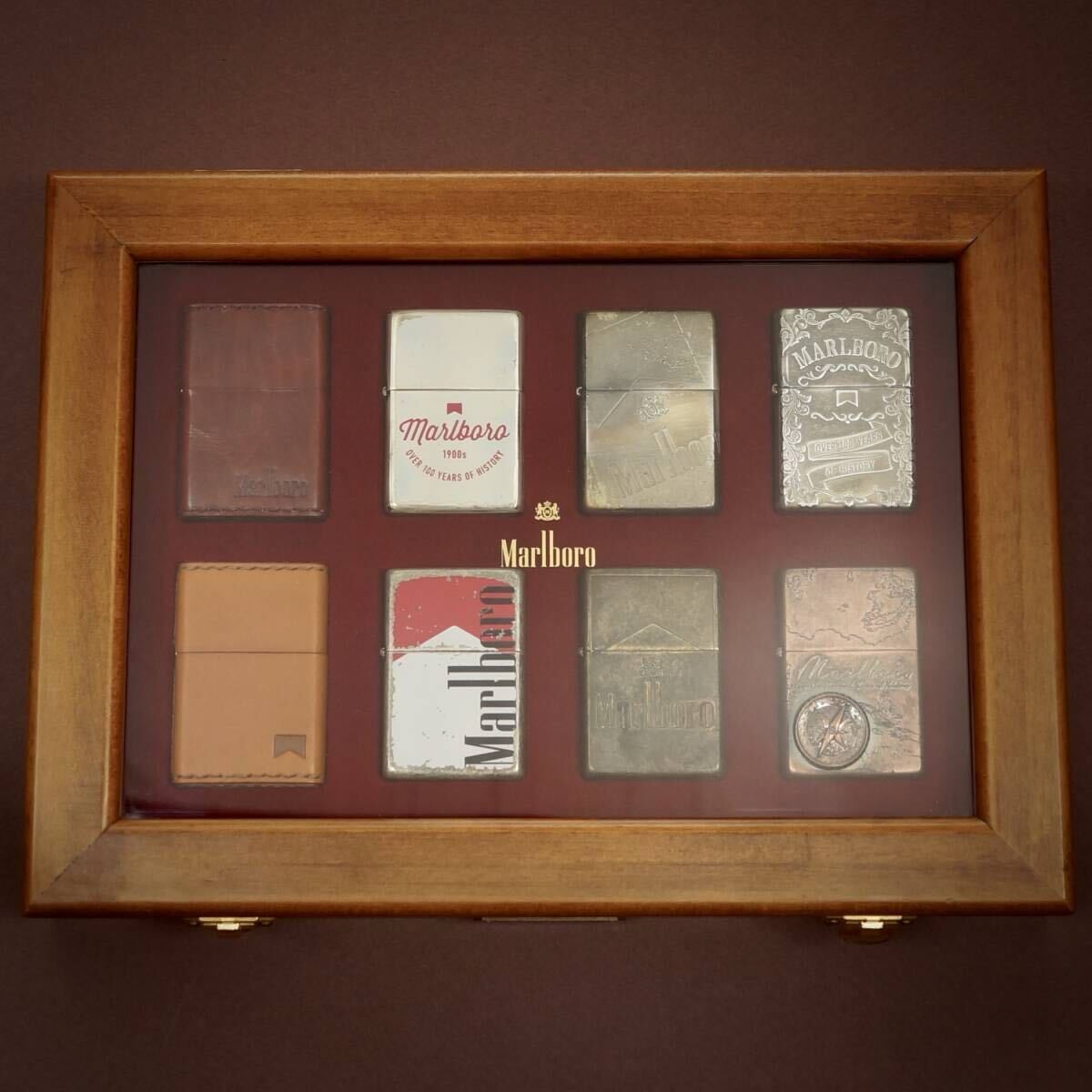 【 特別出品 】1円スタート 未使用 2018年 Marlboro 100th Anniversary Zippo Complete Set Box マールボロ誕生100周年記念ジッポー 8種類拍卖