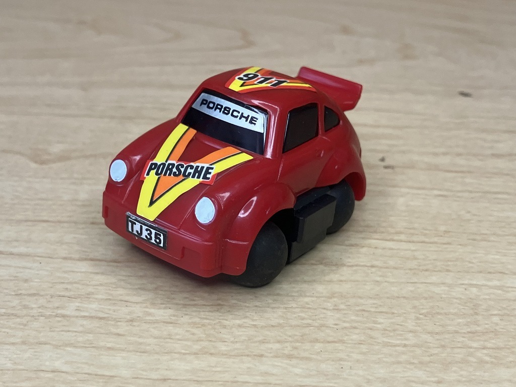 【美品】シンセイ ポルシェ プルバックカー ミニカー レトロ拍卖