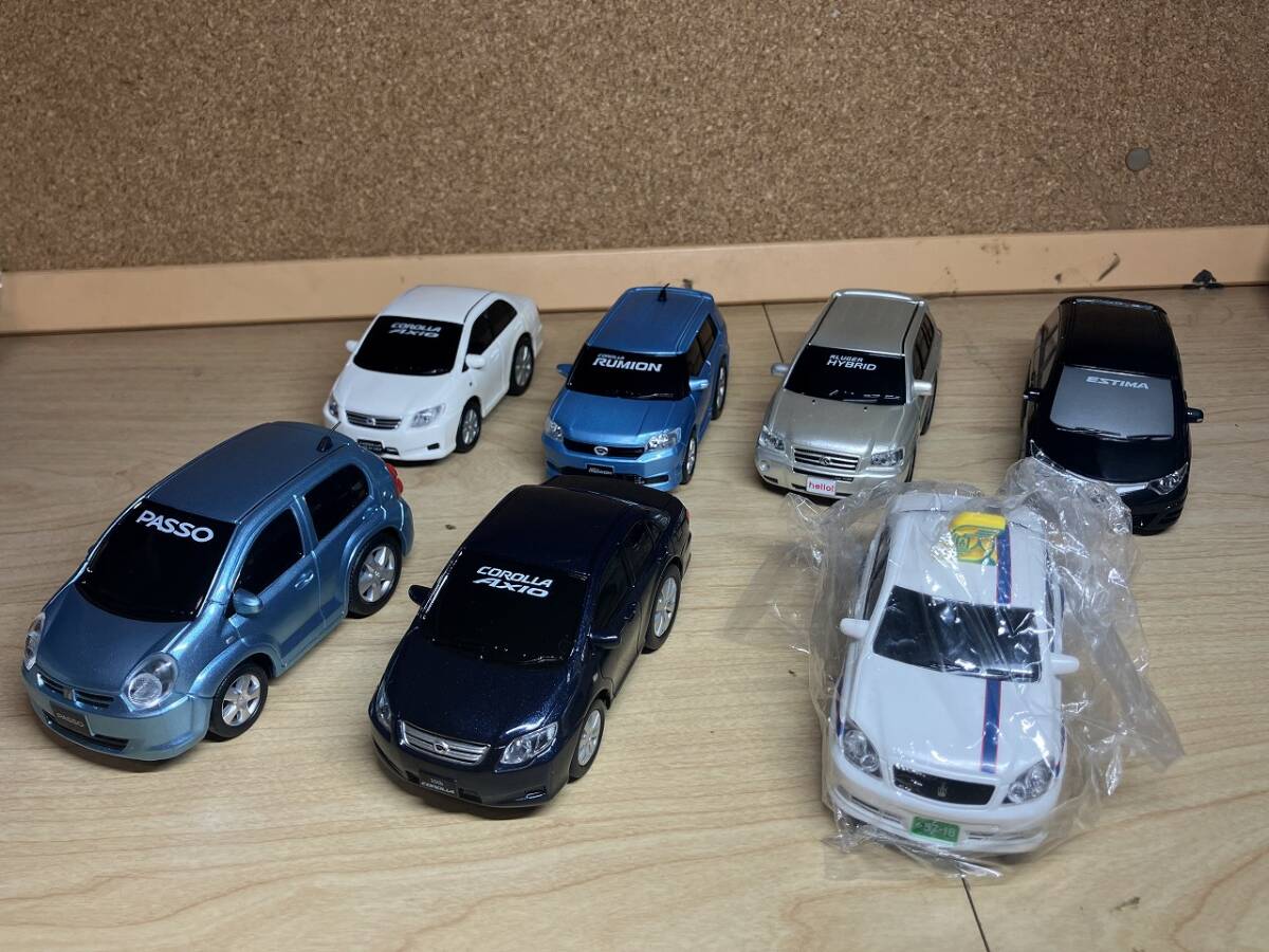 非売品 プルバックカー 7台 まとめ カローラ パッソク ルミオン クルーガー エスティマ タクシー拍卖