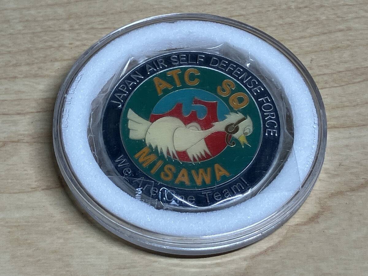 【チャレンジコイン】航空自衛隊 三沢基地 航空管制隊(ATC SQ)徽章拍卖