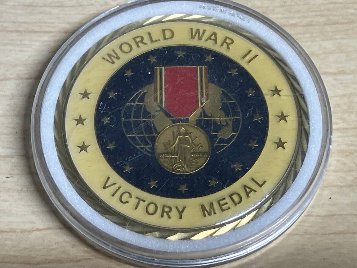 【チャレンジコイン】第二次世界大戦 戦勝記念メダル 徽章拍卖