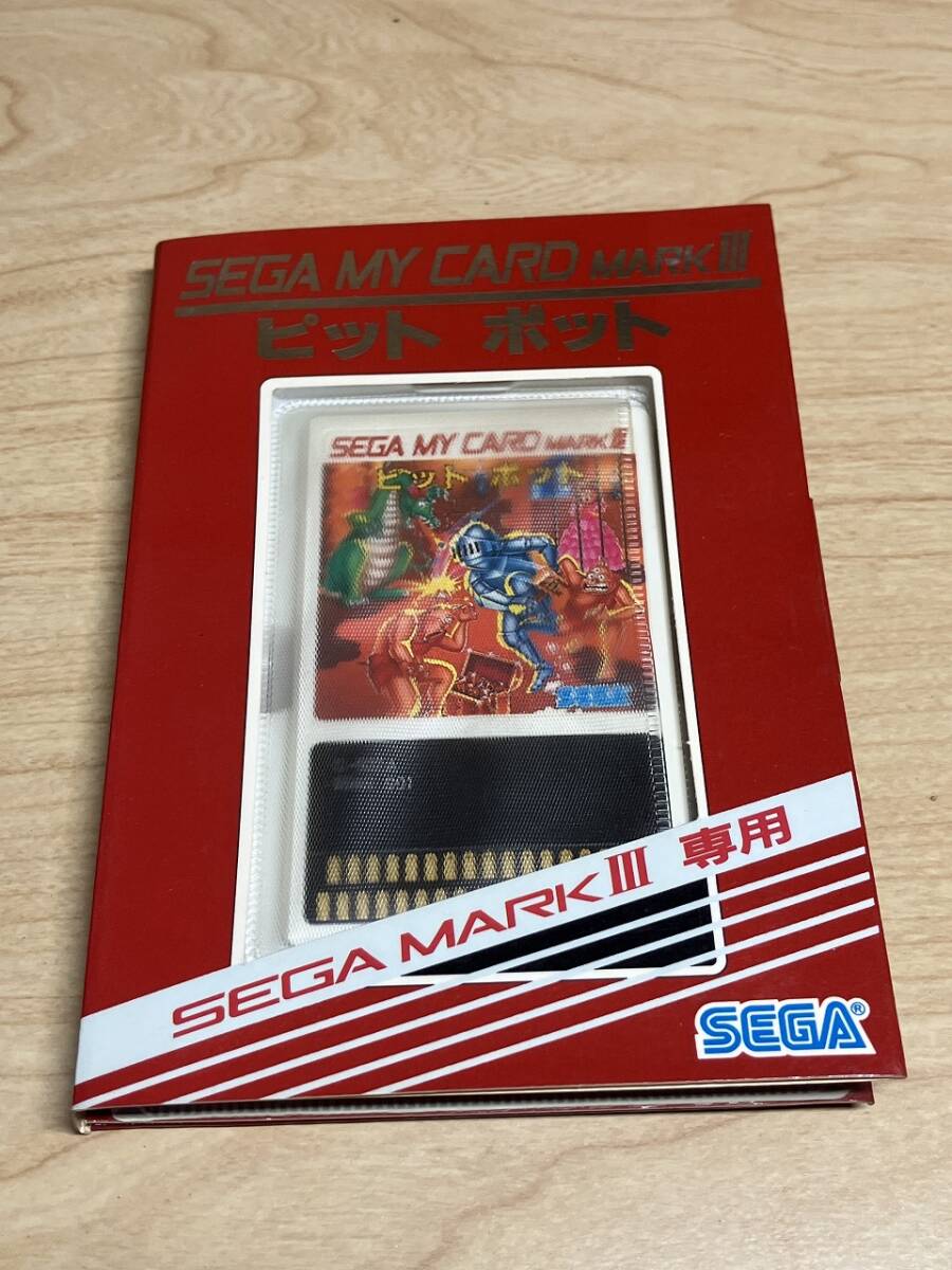 【未開封】ピットポット セガ マイカード マークⅢ SEGA拍卖