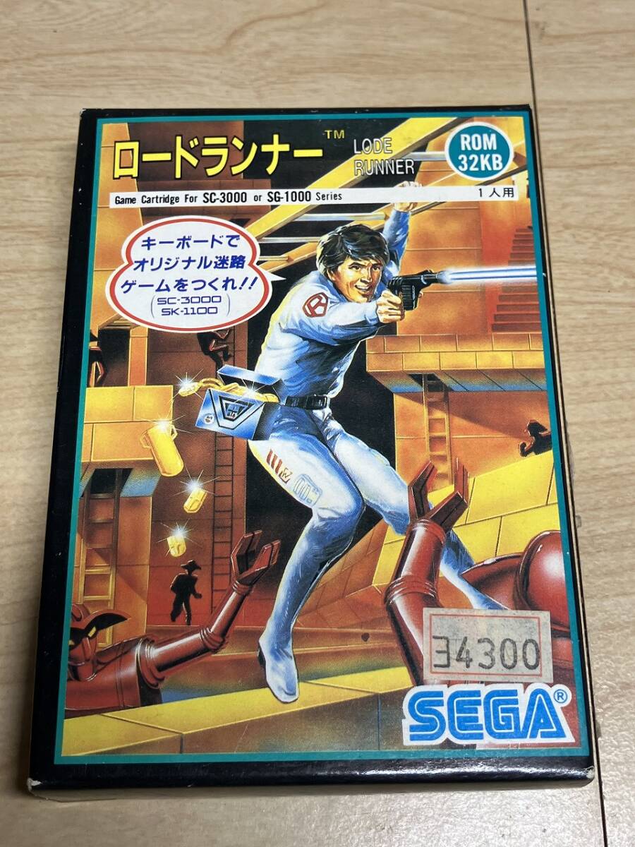 【未開封】ロードランナー セガ SC-3000 SG-1000 SEGA ROM拍卖