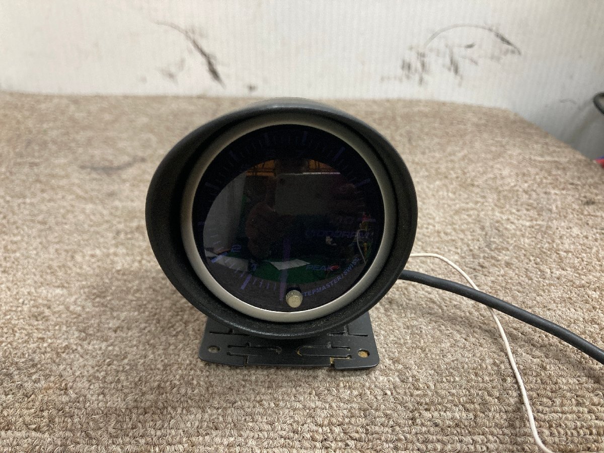 ☆ オートゲージ Autogage タコメーター 形式不明 外径 約73㎜ イルミネーション点灯/ゲージ動作確認 251016 ☆拍卖