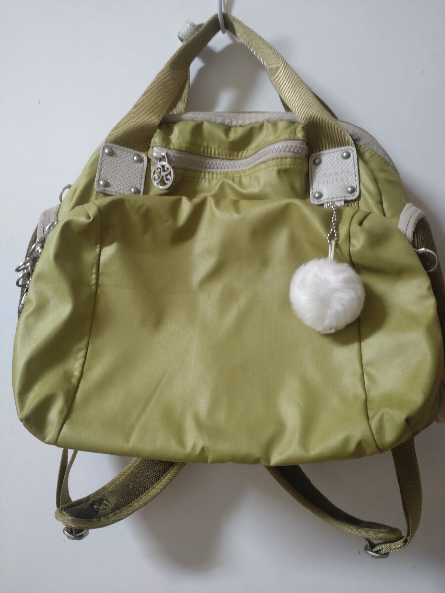 カナナプロジェクト リュックサック イエローグリーン拍卖